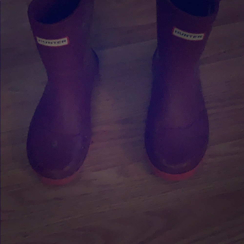 Kids hunter boots